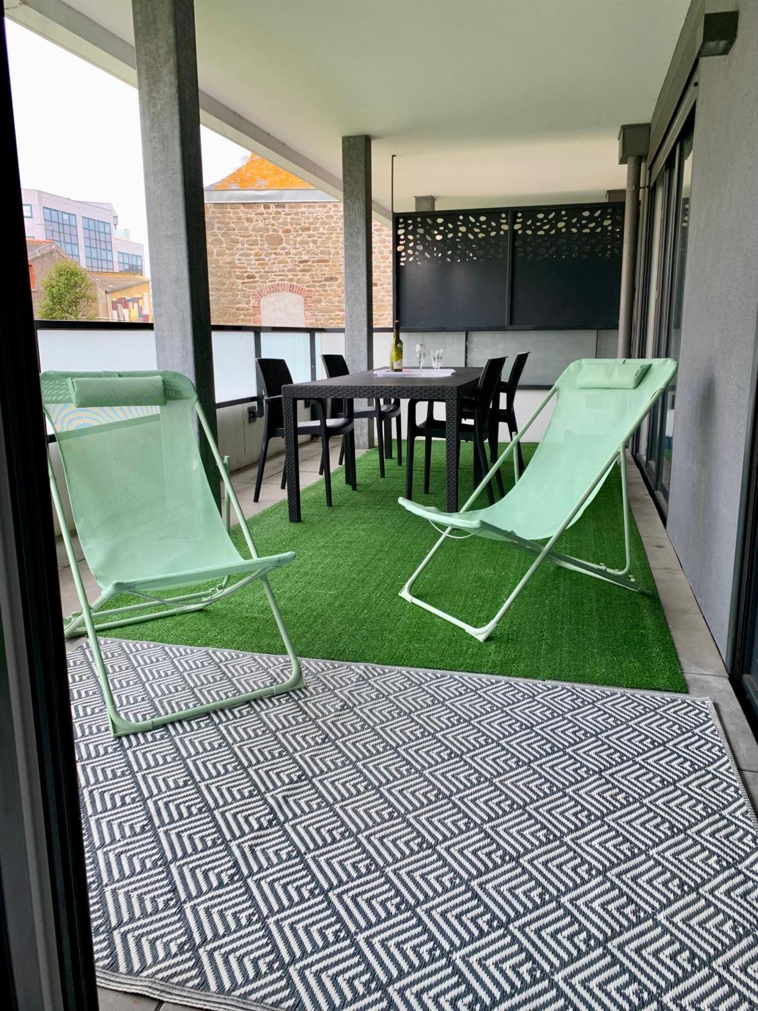 Les Terrasses Apartamento Saint-Malo Exterior foto